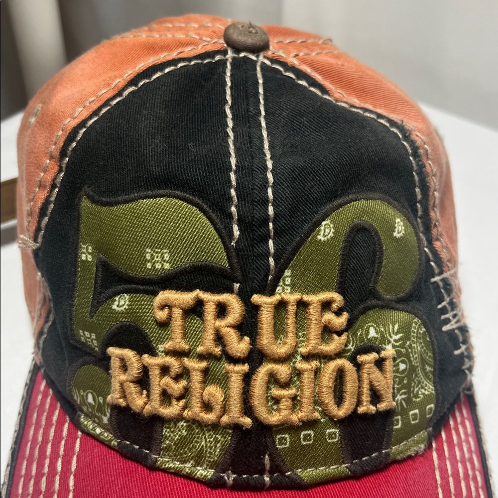 True Religion Patchwork Baseball Cap - image 8